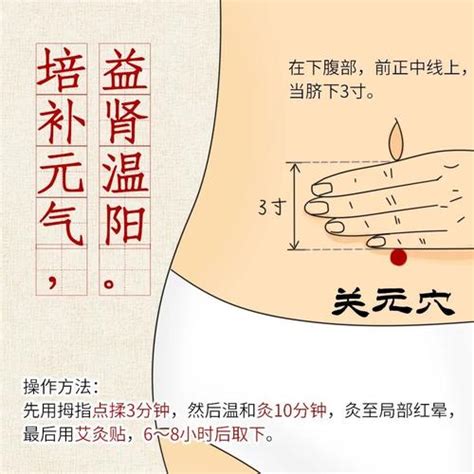 天元穴|关元的准确位置图